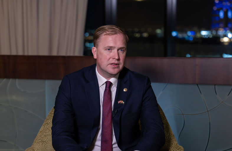 وزير الاقتصاد اللاتفي: شراكة الإمارات ولاتفيا تدخل مرحلة توسع اقتصادي غير مسبوقة