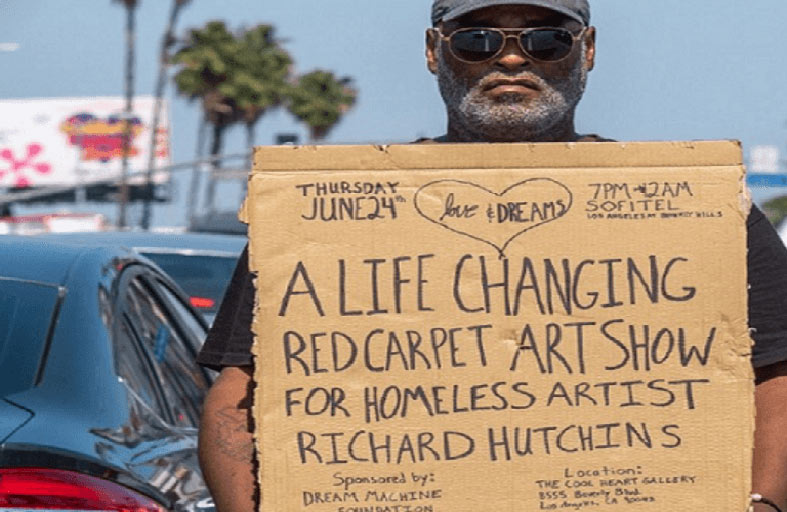 قصة مشرد تحول لرسام مشهور