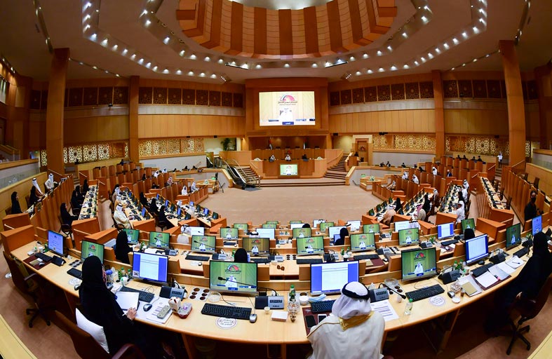 أعضاء المجلس الوطني الاتحادي يوجهون خمسة أسئلة إلى وزيري الموارد البشرية والتوطين والاقتصاد 