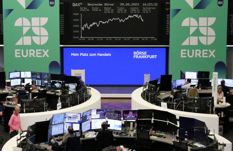 أسهم أوروبا تتجه لتحقيق أكبر مكاسب أسبوعية في 12 أسبوعا 