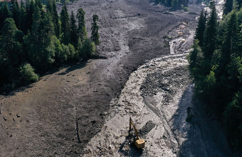 قتلى في انزلاق تربة في جورجيا 