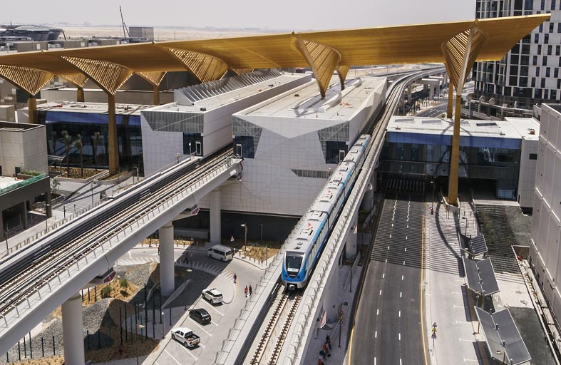طرق دبي تنال شهادات LEED للفئات الذهبية لمحطات المترو السبعة لمسار 2020