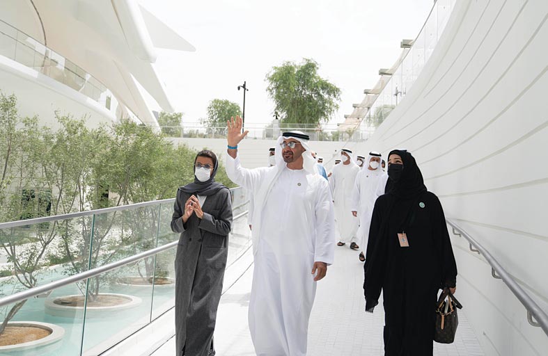 محمد بن زايد: الإمارات تستهدف تقديم تجربة غنية وفريدة تكون مصدر إلهام للآخرين