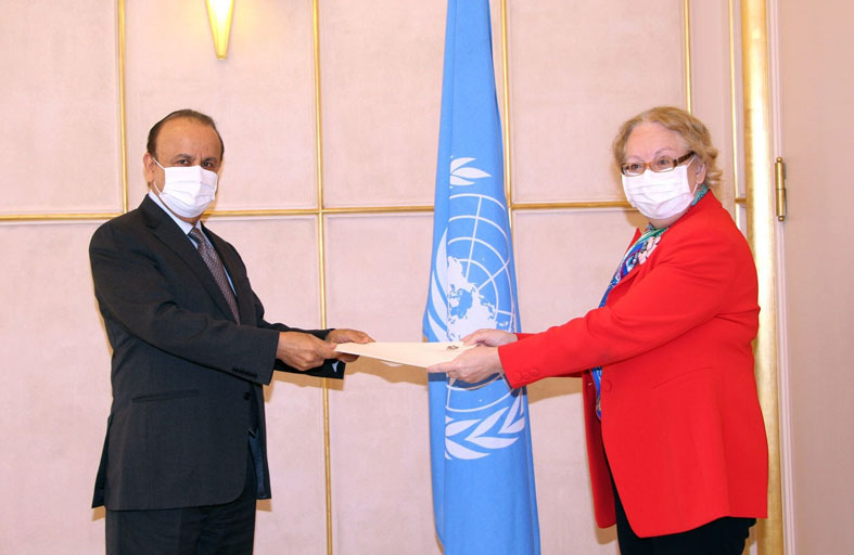 سفير الإمارات يقدم أوراق اعتماده إلى وزير خارجية العراق