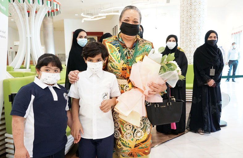 ملكة تونغا تزور مؤسسة زايد العليا لأصحاب الهمم