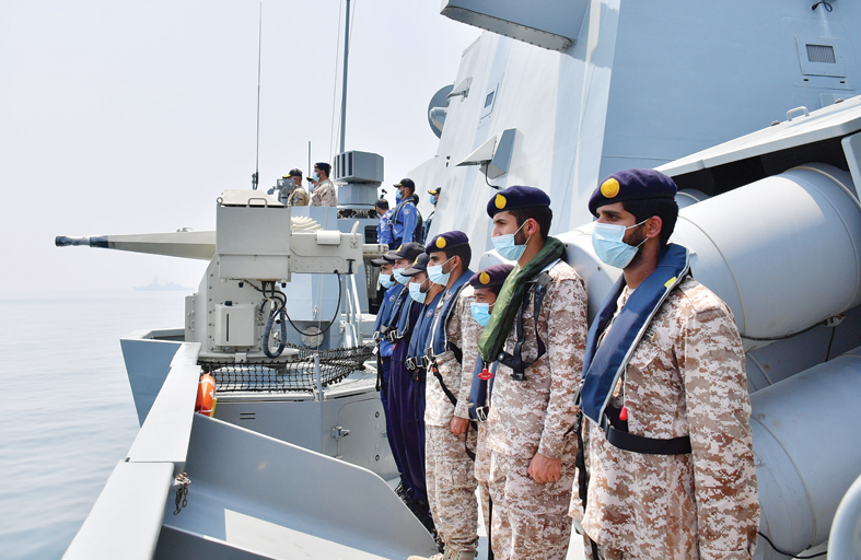 قائد القوات البحرية يشهد ختام فعاليات التدريب المشترك البحري بين الإمارات و مصر «زايد- 3»