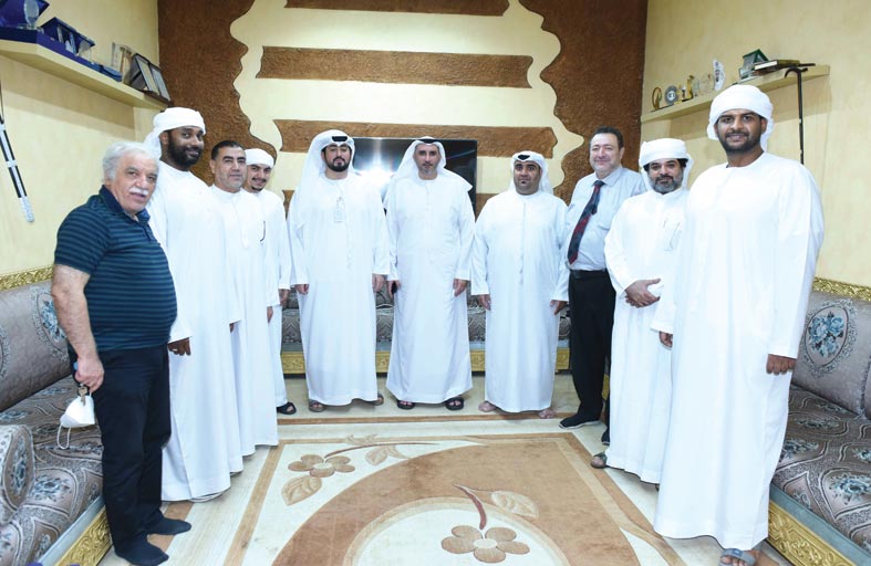 جمعية العين للفنون الشعبية والتراث تستقبل وفداً من إدارة تنمية المجتمع بأبوظبي