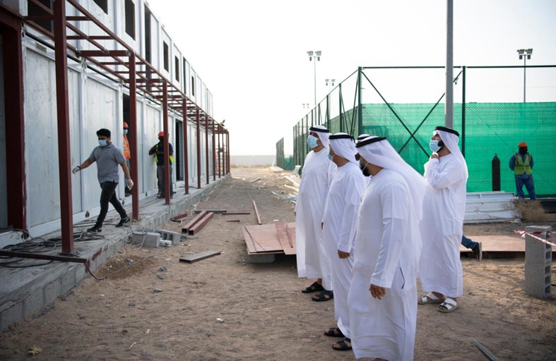 نادي مليحة الرياضي يستقبل رئيس مجلس الشارقة الرياضي ويطلعه على سير العمل والتحضيرات للموسم الرياضي 