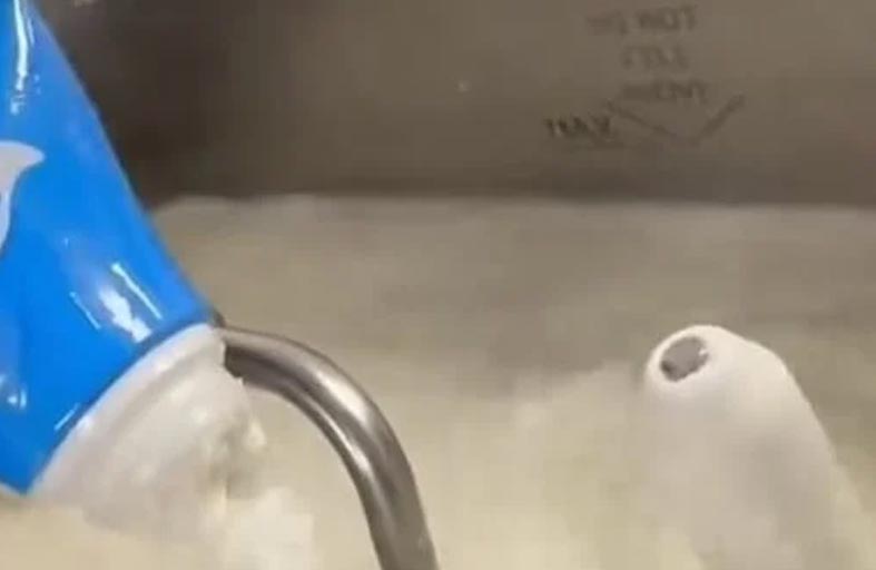 حليب منتهي الصلاحية في ماكدونالدز 