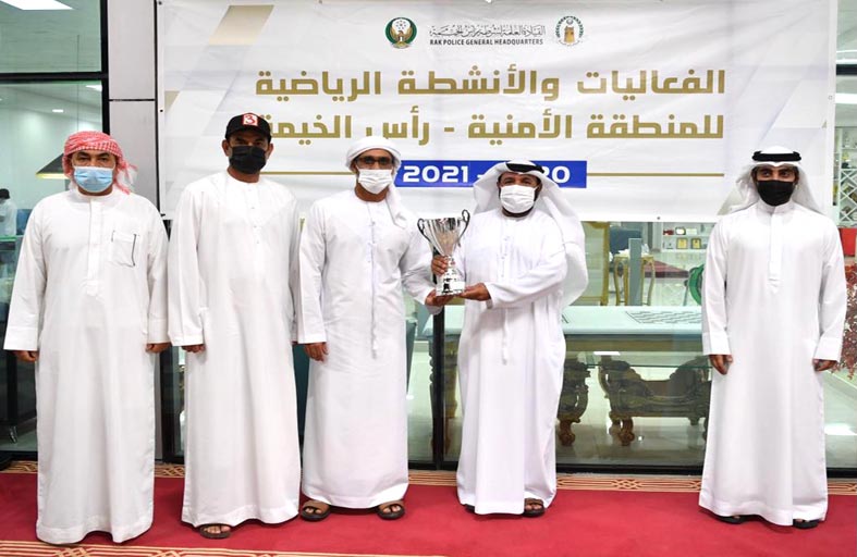 ختام مسابقة شد الحبل للفعاليات والأنشطة الرياضية للمنطقة الأمنية برأس الخيمة