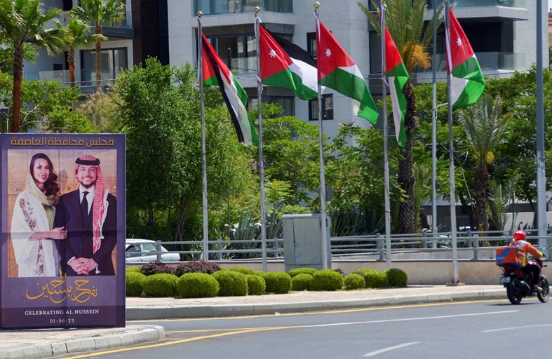 الأردن يستعد لحفل زفاف ولي العهد
