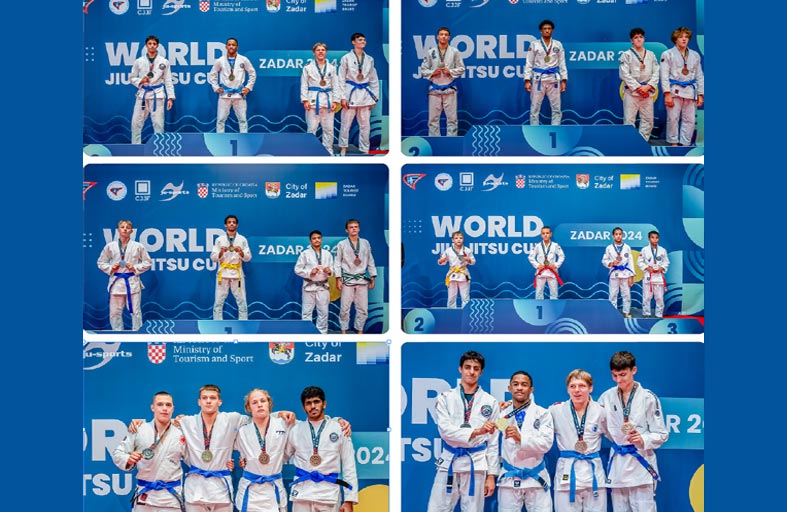 المنتخب الوطني للشباب يحلق بالذهب ويحصد 18 ميدالية ملونة في بطولة كأس العالم للجوجيتسو في كرواتيا 