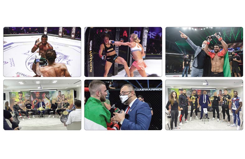 «محاربي الإمارات» تعاود التألق في «الاتحاد أرينا» بأبوظبي