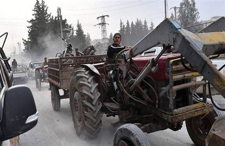 ميليشيات أنقرة تسرق المحاصيل الزراعية شمال سوريا