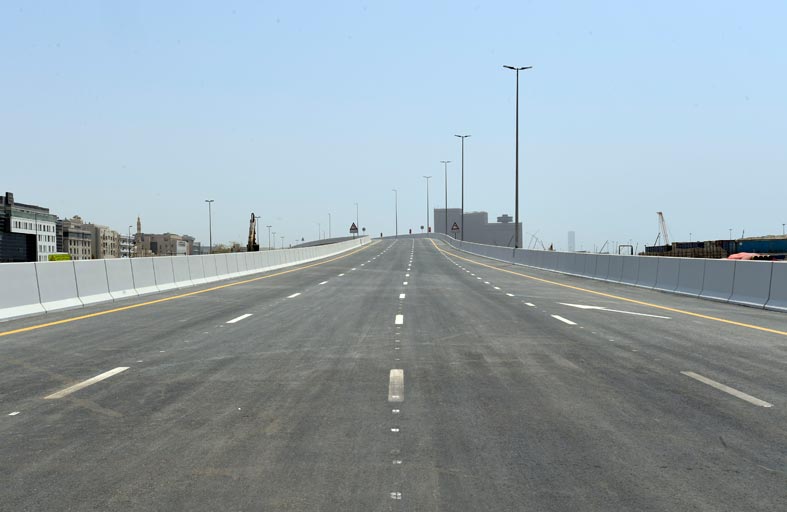 طرق دبي تفتتح جسرا جديدا على شارع الخليج 