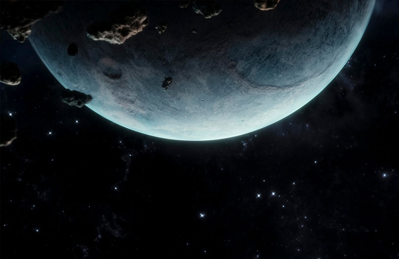 اصطدام كويكب كبير بالقمر قد يتلف أقماراً اصطناعية