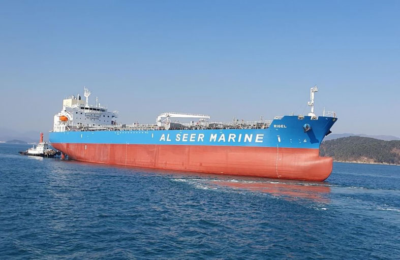 الصير مارين تتسلم ناقلتي «تابت» و «ريجل» ليصل أسطولها إلى 16 سفينة