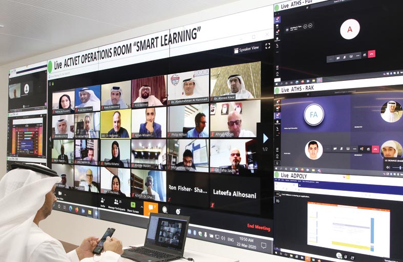 المعهد المهني التابع لأبوظبي التقني يفوز بجائزة بلاكبورد الدولية للتميز في مجال التعليم المهني عبر الإنترنت