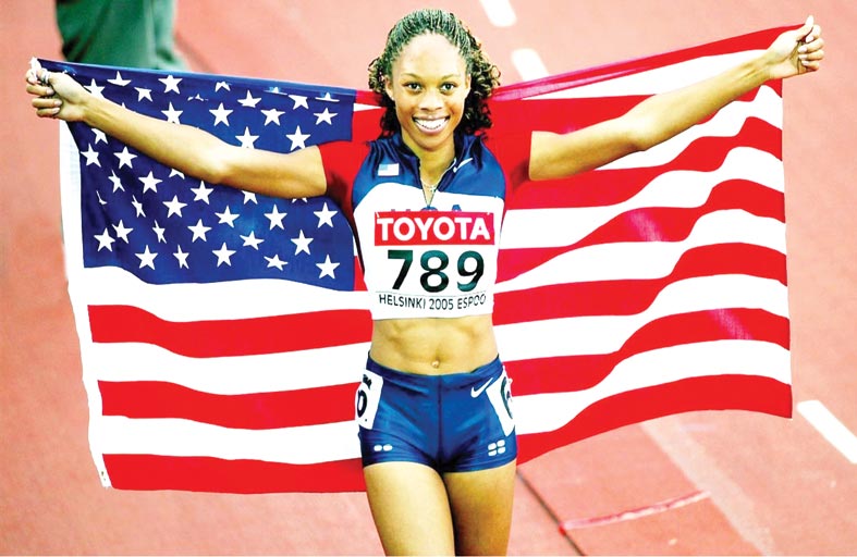 فيليكس .. أيقونة العدو الأمريكية تتأهب لختام مسيرتها بمشاركة عاشرة في بطولة العالم