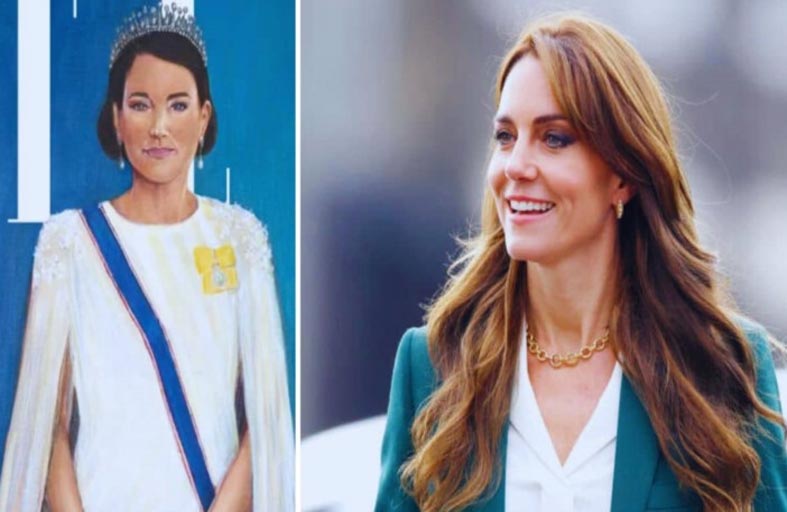 بورتريه كيت ميدلتون يثير الجدل في بريطانيا