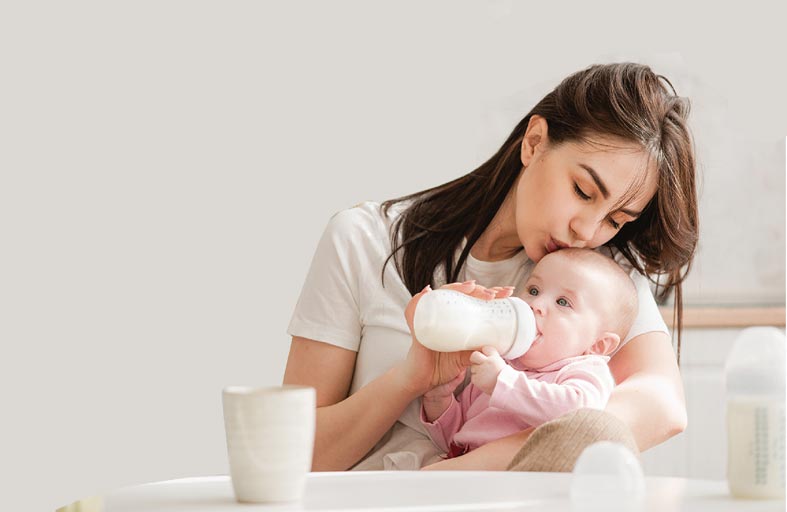 زجاجة الرضاعة تسبب تسوس الأسنان