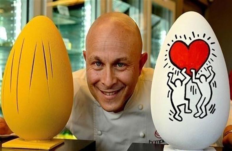 شيف يحوّل بيض الفصح إلى لوحات فنية