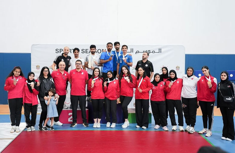 أندية «الشارقة للمرأة» وأبوظبي والفجيرة تتقاسم صدارة بطولة العموم للمبارزة