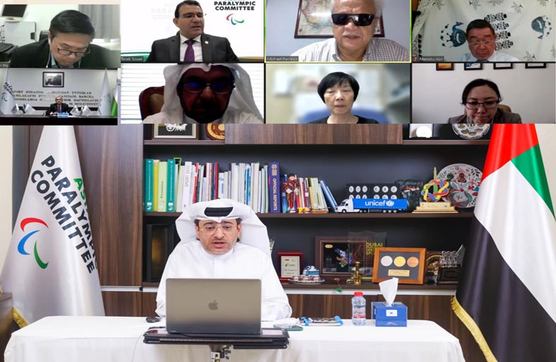 المجلس البارالمبي الآسيوي : محمد بن زايد الداعم الأكبر لأصحاب الهمم
