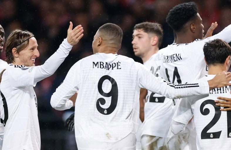 ريال مدريد لمداواة جراح القارية ضد أتلتيك بلباو 