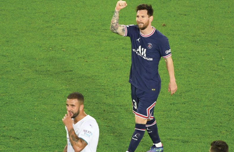 سان جرمان أمام سيتي.. أمسية «المهندس» فيراتي وهدف ميسي الأوّل 