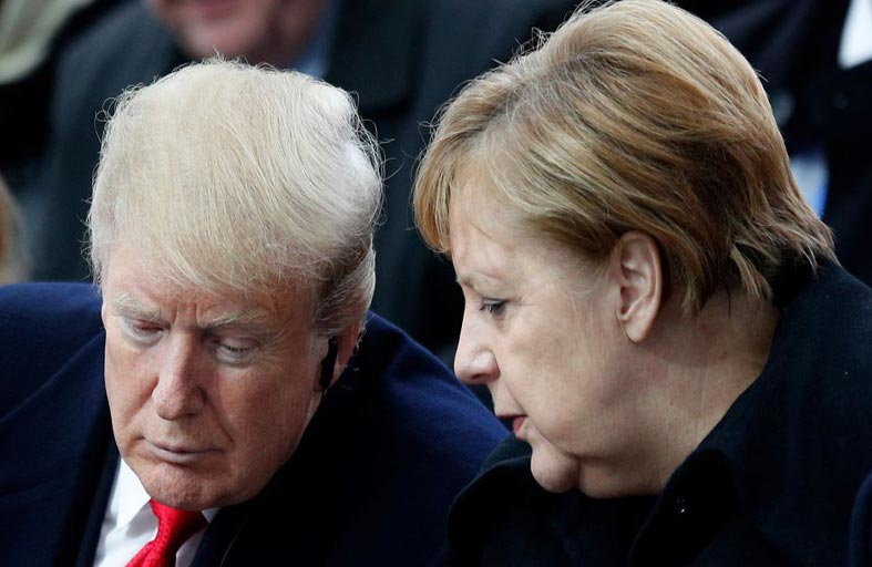 عندما يغضب الأمريكيون من أنجيلا ميركل...!