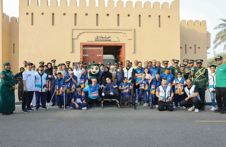 شرطة دبي تستضيف أصحاب الهمم في فعاليات وأنشطة تفاعلية صيفية 