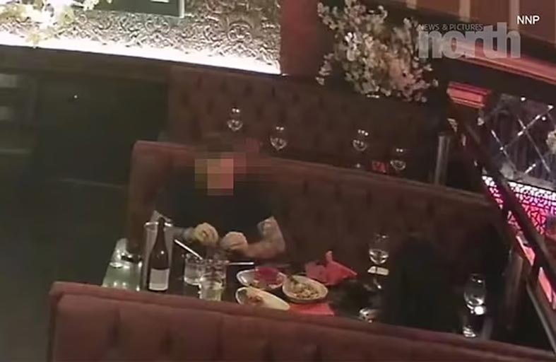 يتهرّب من دفع فاتورة المطعم.. والكاميرا تفضحه