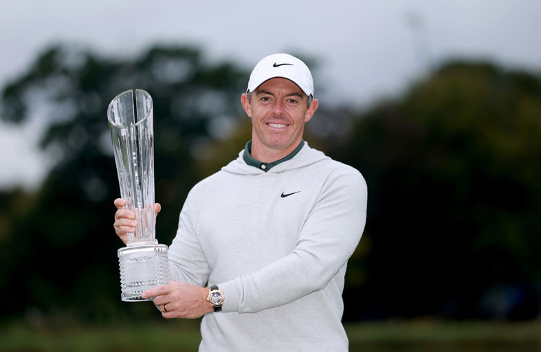 ماكلروي يفوز بلقب أيرلندا المفتوحة للجولف ويعزز صدارته لـ «السباق إلى دبي»