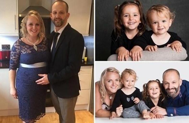 تنجب طفلتين توأما بفارق عامين