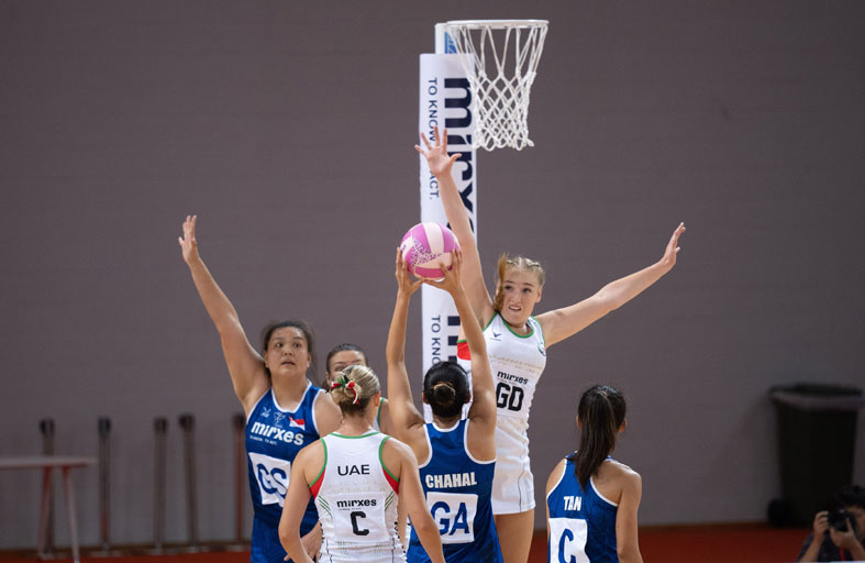 6 منتخبات تشارك في النسخة الأولى  من كأس الإمارات لكرة الشبكة