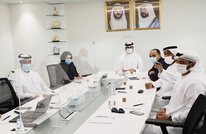 «الشارقة الرياضي» و«رواد» يبحثان التعاون والتنسيق المشترك