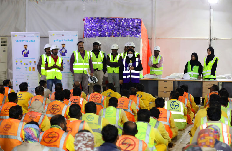 بلدية العين تطلق حملة موسعة لتوعية 10 آلاف عامل بمخاطر الإجهاد الحراري