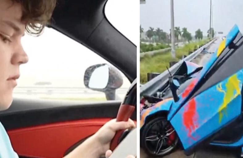 يوتيوبر يُثير الجدل بحادث سير «مباشر على الهواء»