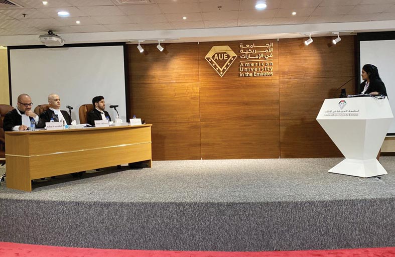 الجامعة الأمريكية في الإمارات تستضيف مسابقة «جيسوب» للمحاكمات الدولية الصورية