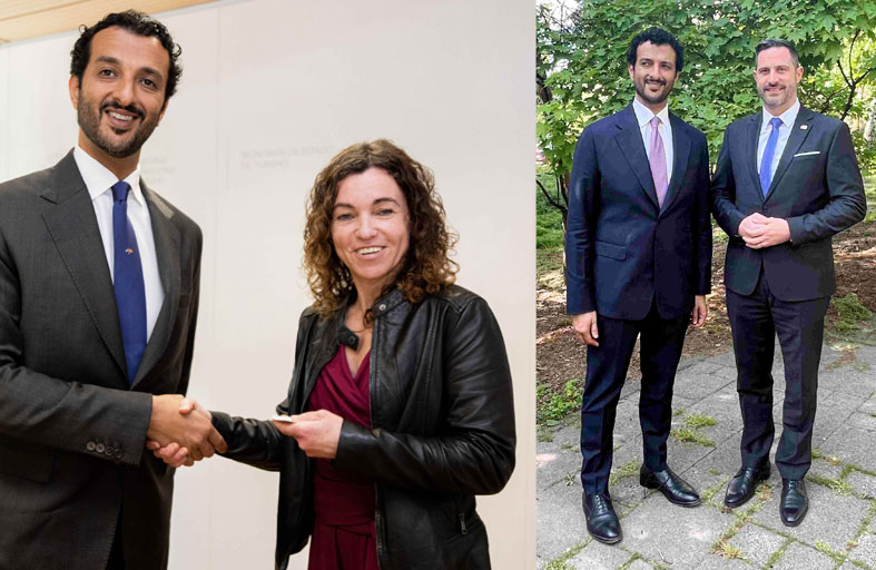 وزير الاقتصاد يبحث مع وزراء السياحة في إسبانيا وكرواتيا تعزيز التعاون المشترك