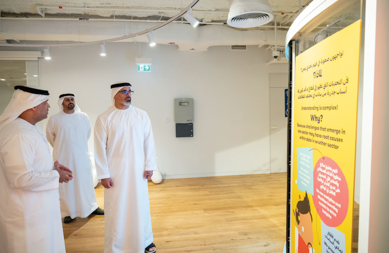 خالد بن محمد بن زايد يشهد إطلاق مختبر بيانات الطفولة في أبوظبي 