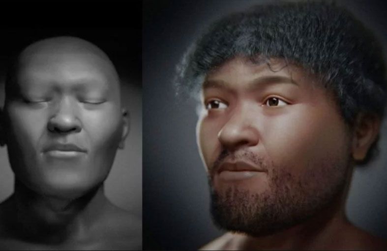 صورة رقمية لرجل مصري عاش قبل آلاف السنين