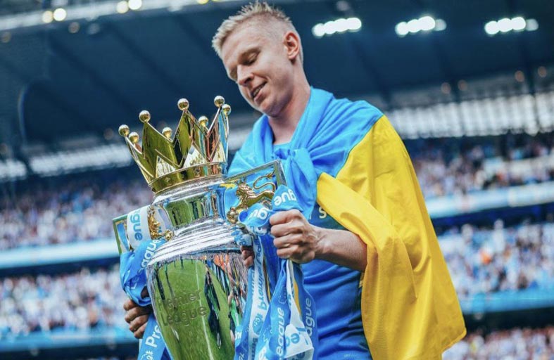 الأوكراني زينتشينكو يهدي لقب البريميرليغ لبلاده 