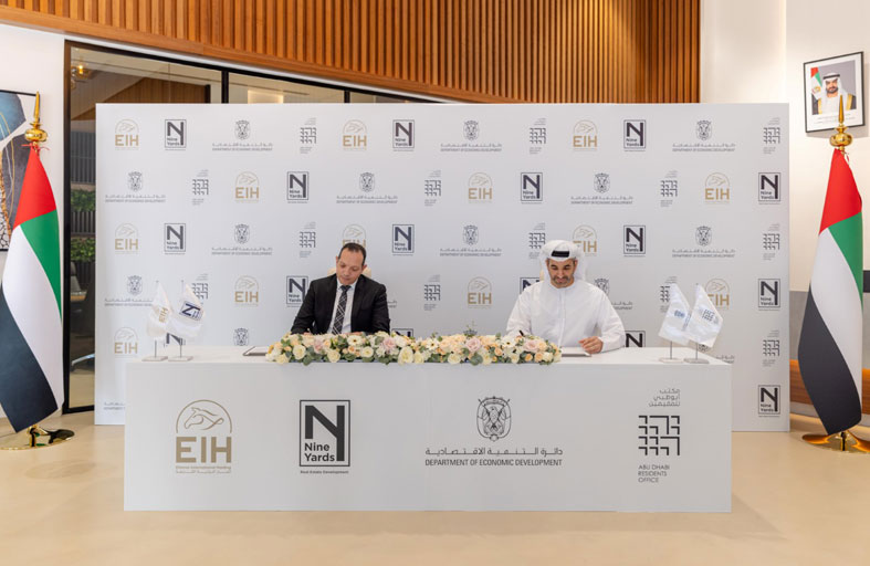 مكتب أبوظبي للمقيمين وناين ياردز يتعاونان لتعزيز استقطاب المستثمرين في القطاع العقاري