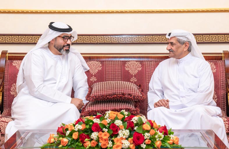 حاكم الفجيرة يستقبل سفير الدولة لدى جمهورية بنغلاديش