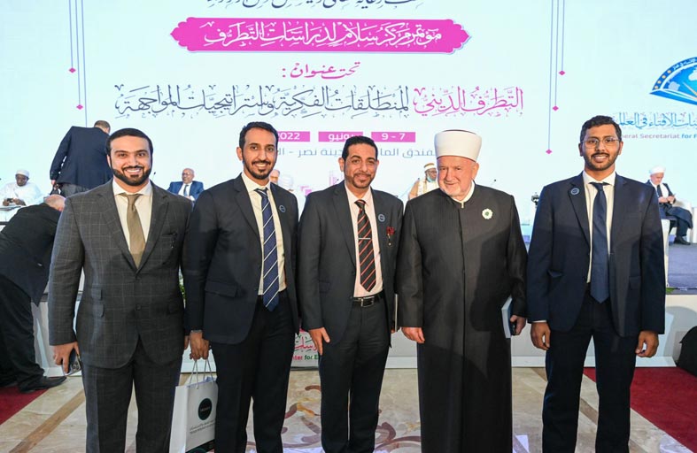 وفد تريندز يلتقي عدداً من الوفود المشاركة.. ويثري المؤتمر السنوي الأول لمركز سلام لدراسات التطرف برؤية بحثية لمكافحة التطرف