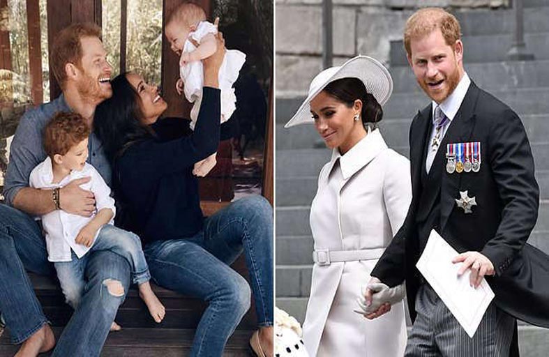هاري وميجان ينشران صورة جديدة لابنتهما 