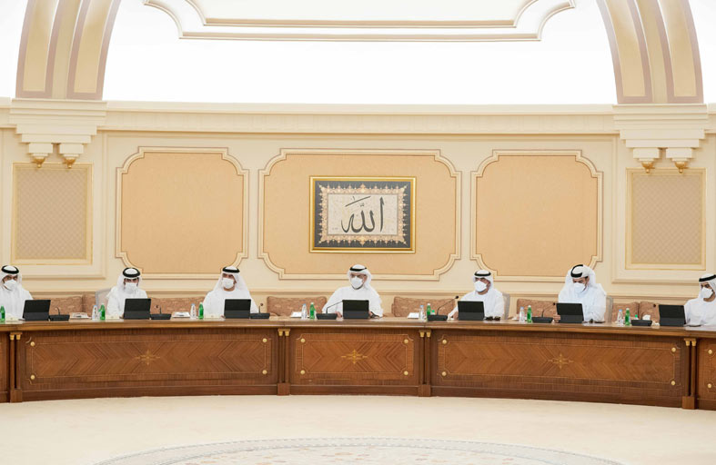 ولي عهد الشارقة يترأس اجتماع المجلس التنفيذي
