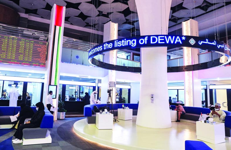 63.4 مليون درهم صافي أرباح سوق دبي المالي خلال النصف الأول بزيادة 63 %